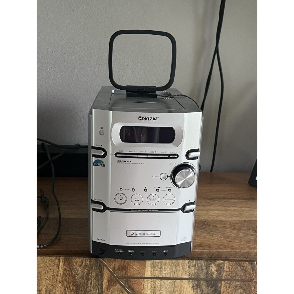 Sony HCD-HPX9 CD Cassette Radio Receiver Main Unit Only CMT-HPX9 FOR REPAIR